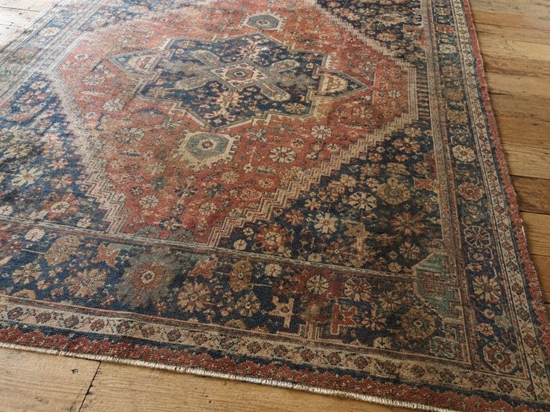 Rug cleaning before